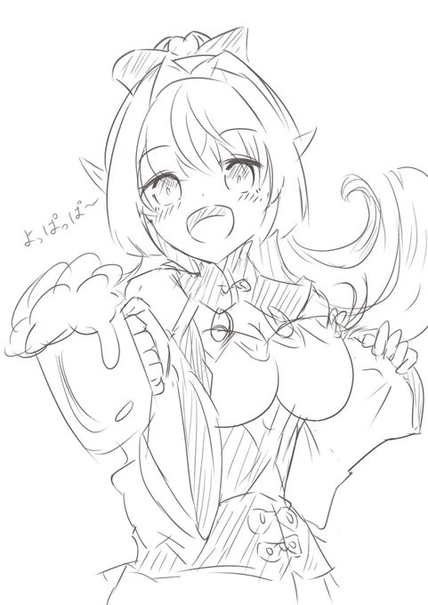んー、これが限界!w
 #ホロメンワンドロ42 