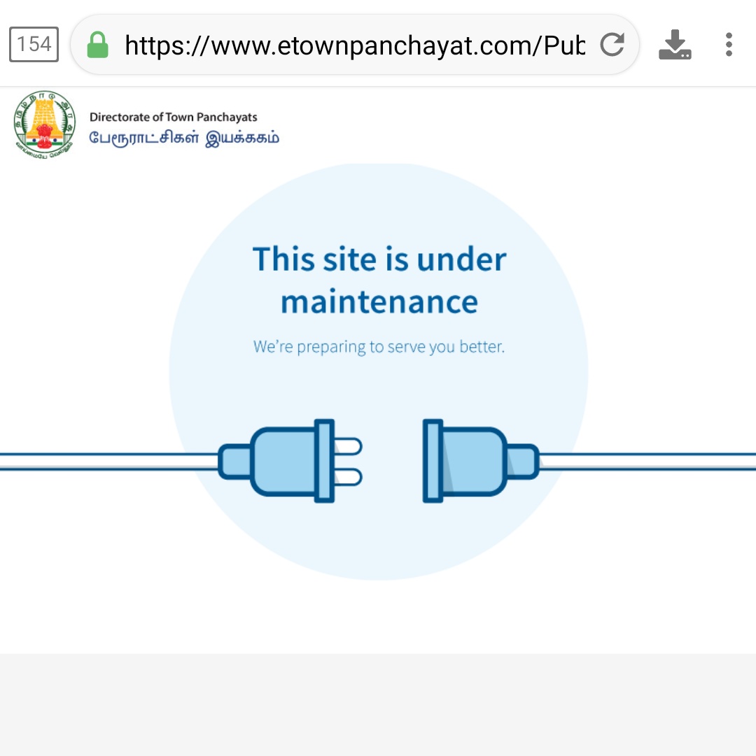 Daniel_Kingsly's tweet photo. How can I pay property tax online when the site was in under maintenance for so many days. Please take some action and make it work ASAP. @mkstalin @chennaicorp #PropertyTax https://t.co/y5PBoTFhxP