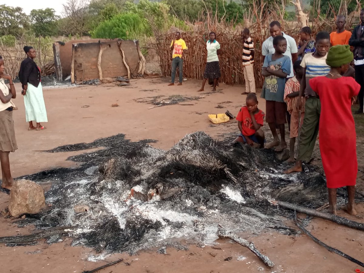 OkothhO's tweet photo. @HEBobiwine Abim district today. Karamoja MPs are quiet, Min of Kja and Parliament are quiet, @updf_  is  watching while people die, houses are burnt by Kjong armed warriors 
#AbimIsBleeding
#StandWithAbim https://t.co/oor9dSdmDx