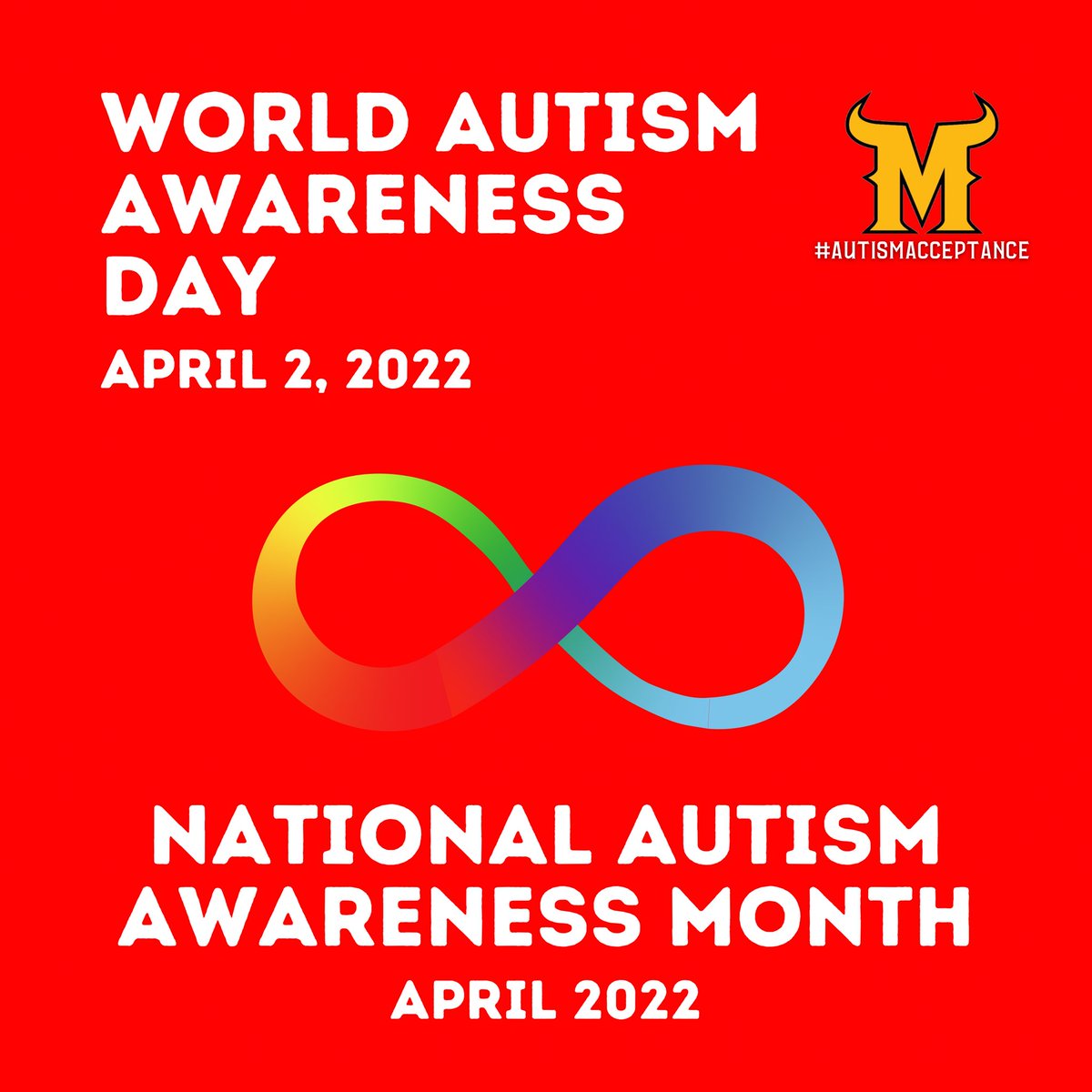 Happy World Autism Awareness Day!

Today is the globally recognized day for Autism Awareness by the United Nations following the nationally recognized Autism Awareness Month.

This an important month, and we’ll continue recognizing it’s significance!

#autismacceptance