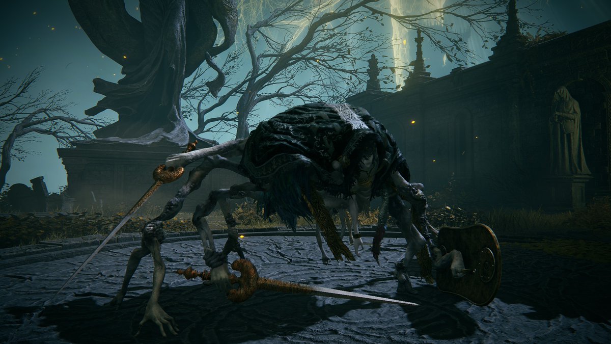 ZullieTheWitch's tweet photo. Fun fact, if you "die" to Grafted Scion in the tutorial, you actually survive with 1 HP and your death counter doesn't increase. If you kill Scion, you're forced to die for real to gravity. Tutorial Grafted Scion can't kill you in a way that matters, but gravity is omnipresent. https://t.co/ovkfpLOevr