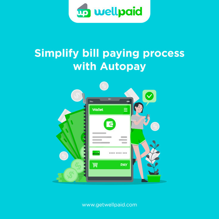 WellPaidInc's tweet photo. Autopay simplifies the bill pay process for making sure bills are paid on time, but you also need visibility into your automatic payments to make sure you have money for what you need#moneymanagement #moneymotivated https://t.co/zHOY5d6EWp