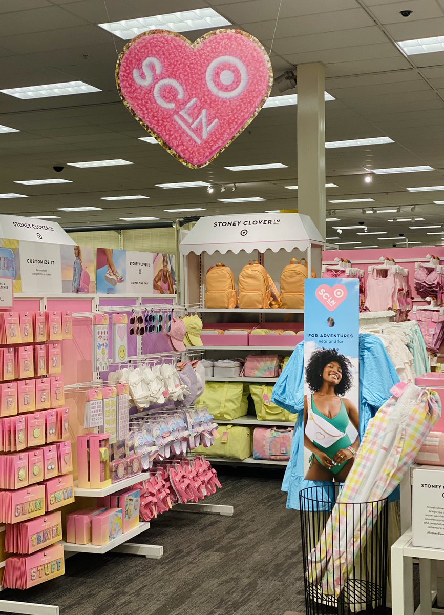 Carrie_Kay31's tweet photo. Stoney Clover Lane has officially launched here at 2357!! Loving all the bright colors and cute accessories!💜#StoneyCloverLanexTarget 
@JPDixon77 @AshMo2357 @BenHushbeck @KevinKaminski10 https://t.co/3lcz8DBKgW
