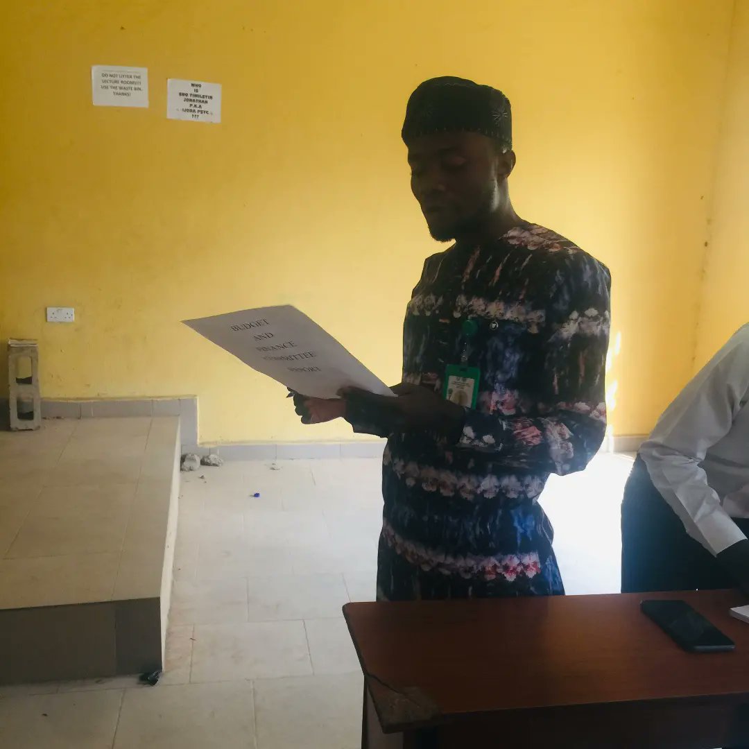 FuoyesugSenate's tweet photo. THE FUOYESUG_SENATE 5TH ASSEMBLY PASSED THE FUOYE STUDENTS UNION GOVERNMENT SPORT FESTIVAL BUDGET INTO LAW AFTER A WELL LEGISLATIVE SCRUTINIZED BY THE ASSEMBLY THE BUDGET LATER CONSIDERED AND APPROVED BY THE SENATE FOR THE BENEFITS OF THE STUDENTS. https://t.co/x2Zxk3npNM