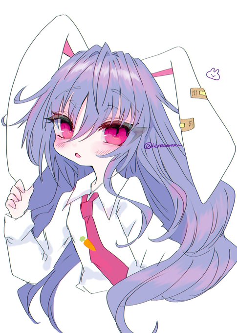 優曇華ちゃん+5分
#深夜の真剣お絵描き60分一本勝負 