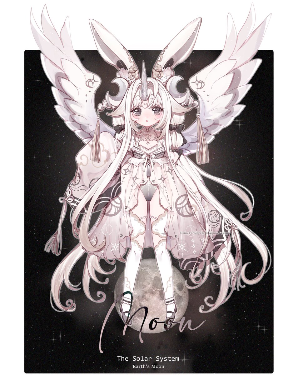 BabyPippo's tweet photo. [Repost] 

🌙Earths Moon Bunnicorn🌙

Price: $430 , Dm to claim 💕 https://t.co/bTLU3dS5FI
