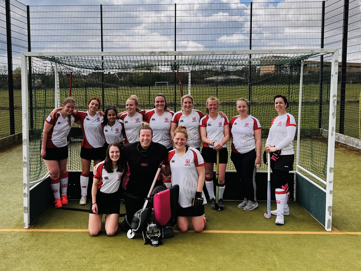 Ladies finish the season with a 2:1 win vs <a href="/TamworthHockey/">Tamworth Hockey Club</a> 3’s to save themselves from relogation! 💪 Good game to end a tough season full of injuries ❤️ #RedArmy