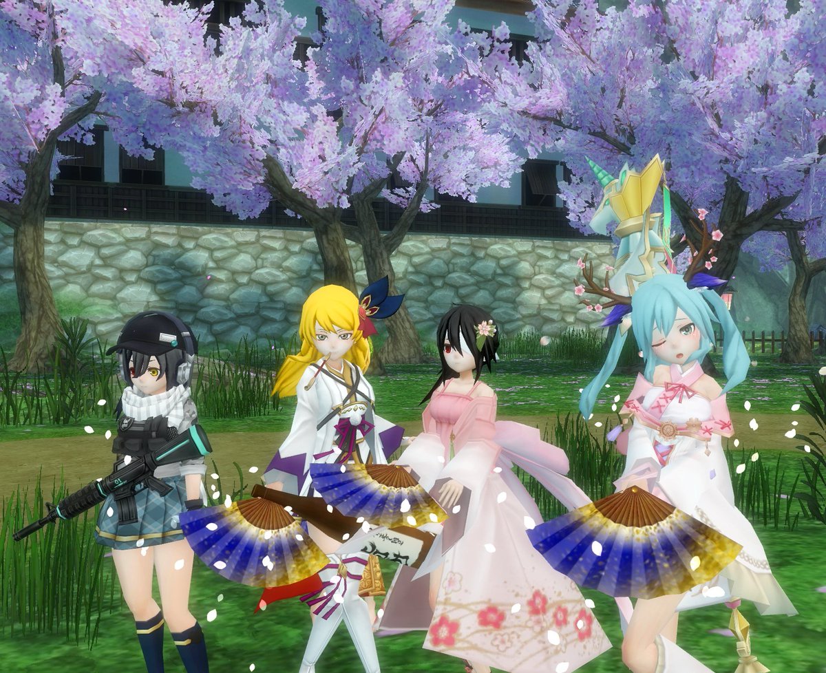 techkazmomomo's tweet photo. ボンドでお花見ー！🌸
少人数でまったり出来ました
やっぱりインすると楽しいね☺

ASKメンバー達よ、明日もあるから……

きてね(*´³`*) ㄘゅ💕
#アルスト  #アルケミアストーリー
 #ASKFreedom https://t.co/6GW9qQj7sB