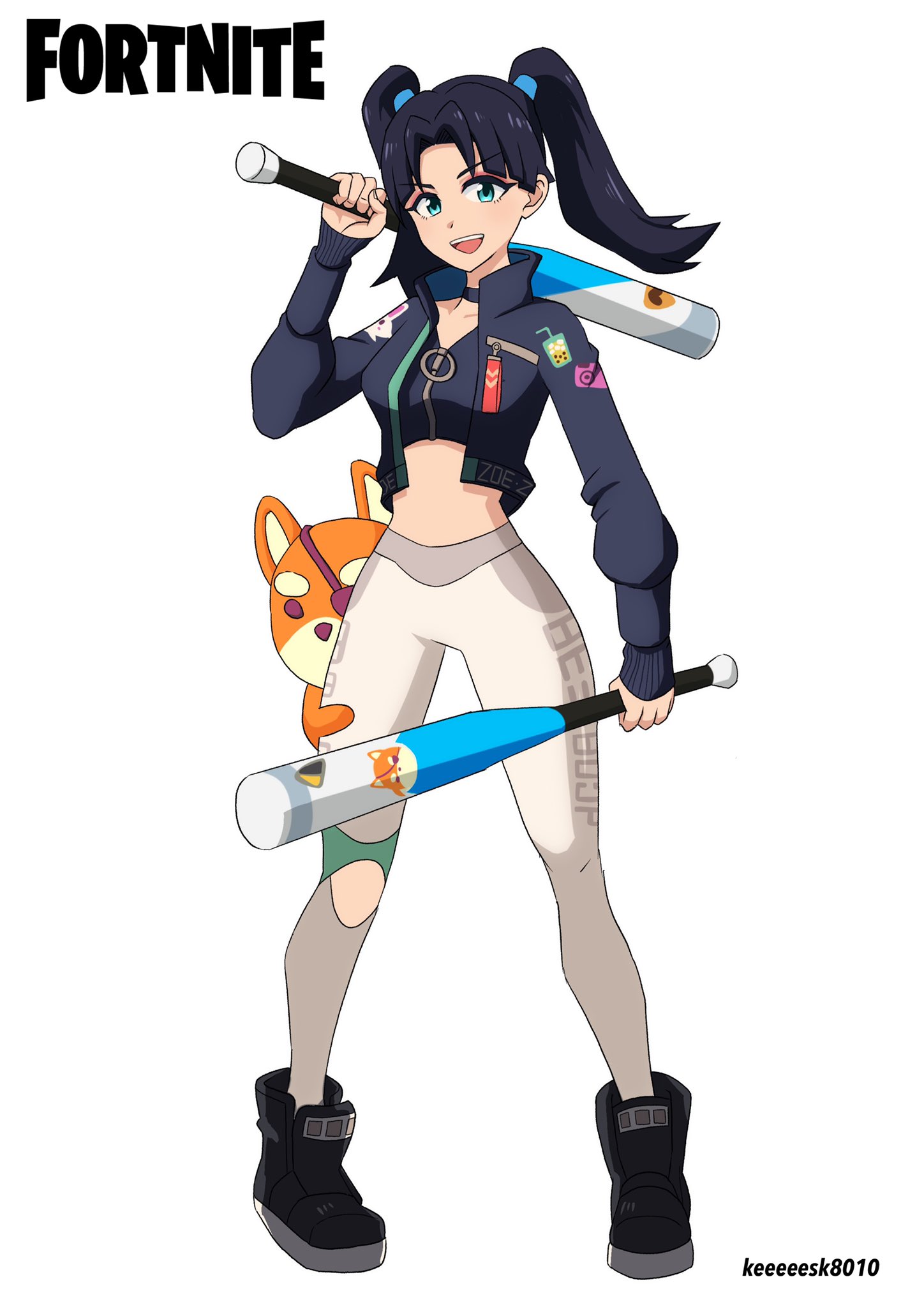 Ksk ゾーイクラッシュちゃん Zoeclash Fortnite Fortniteart フォートナイト フォートナイトイラスト T Co Vy6hpeia4h Twitter