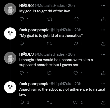 Bad_Anarchism's tweet photo. ancaps remain one of the stupidest people on the planet https://t.co/0UE3HnhG68