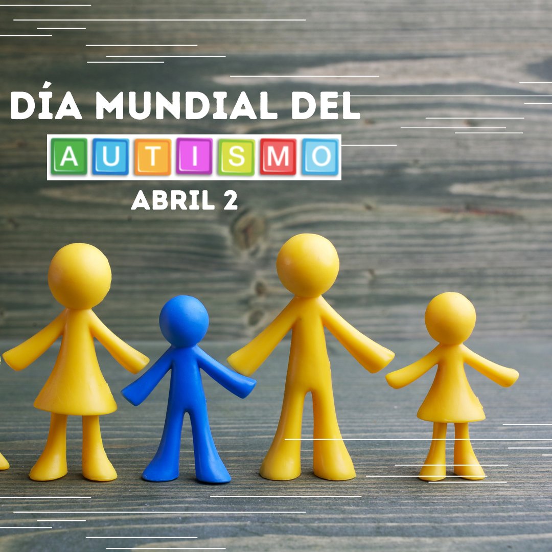 CEMTIsalud's tweet photo. La Asamblea General de las Naciones Unidas instauró en 2007 el 2 de abril como Día Mundial de Concienciación sobre el Autismo, con el objetivo de poner de relieve la necesidad de contribuir a mejorar la calidad de vida de las personas con TEA #Día MundialAutismo https://t.co/tmTbp1GsBg