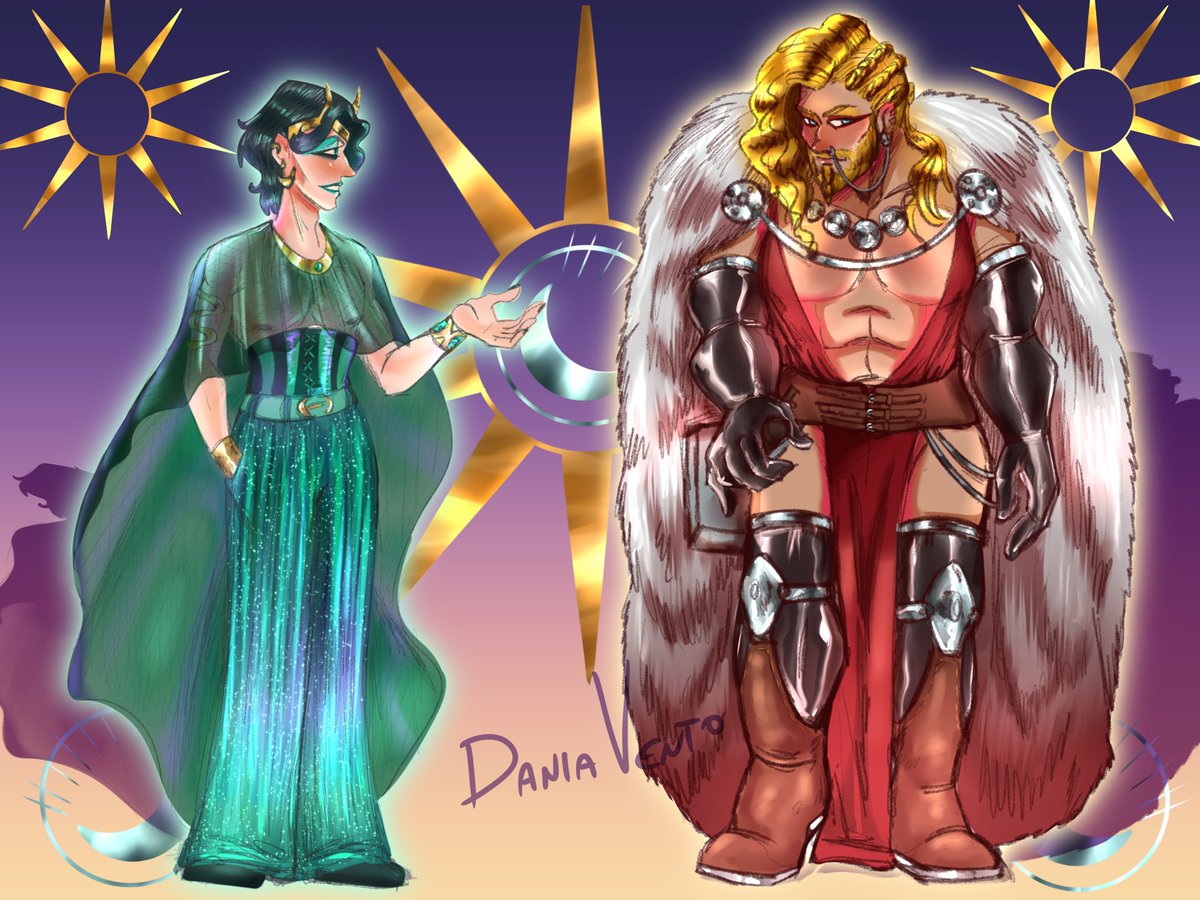 Asgardian Fashion Magazine: Thor and Loki Sundown outfits
#thorki