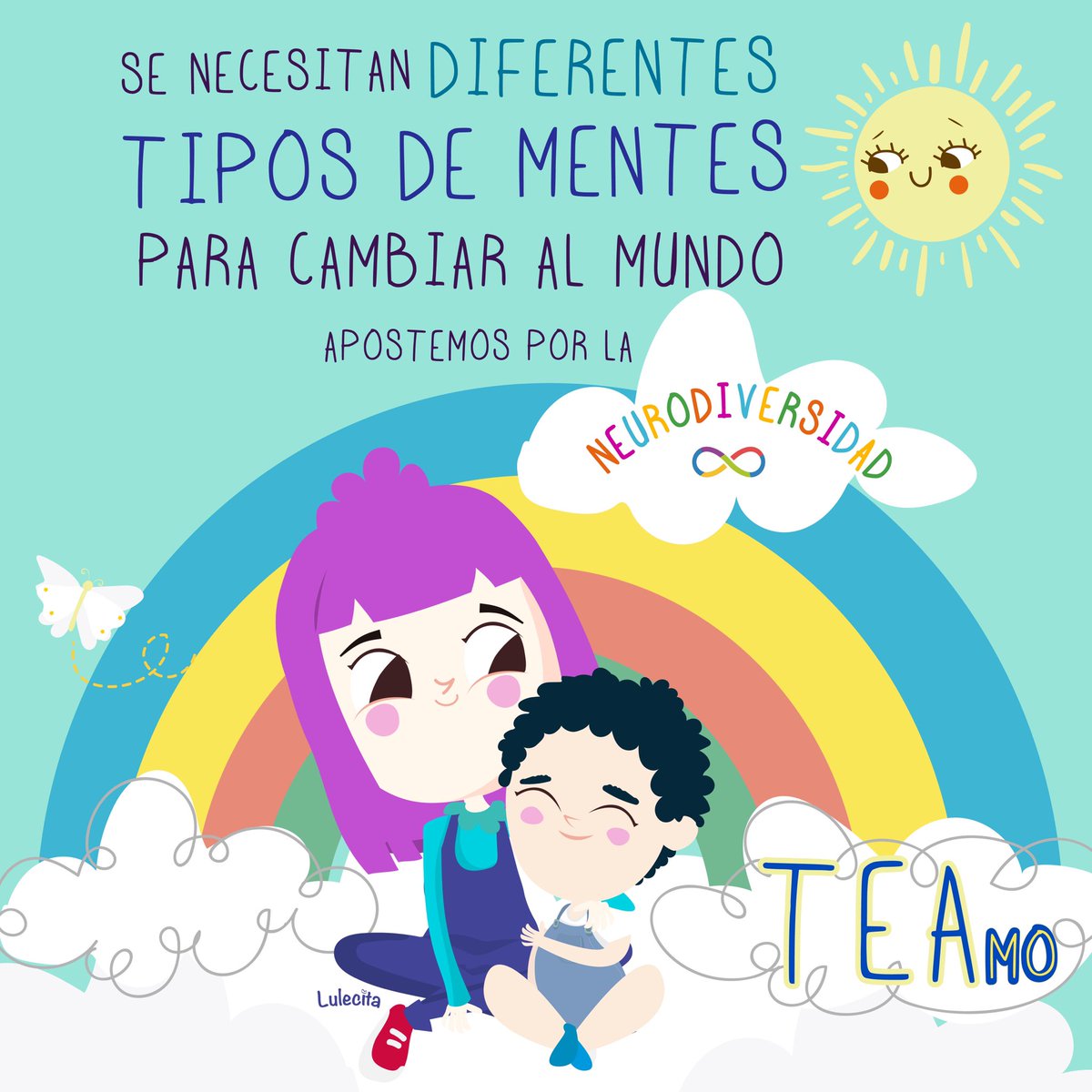 Lulecita's tweet photo. #DiaMundialAutismo #TEA #Neurodiversidad #Autismo https://t.co/093uOhnN4U