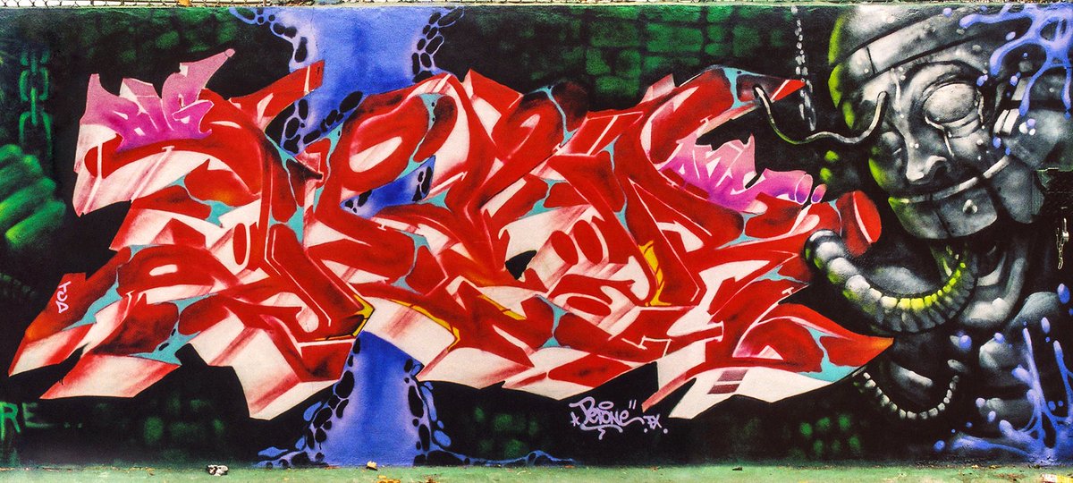 PER ONE FX R.I.P. From our book book BROKEN WINDOWS: Graffiti NYC 