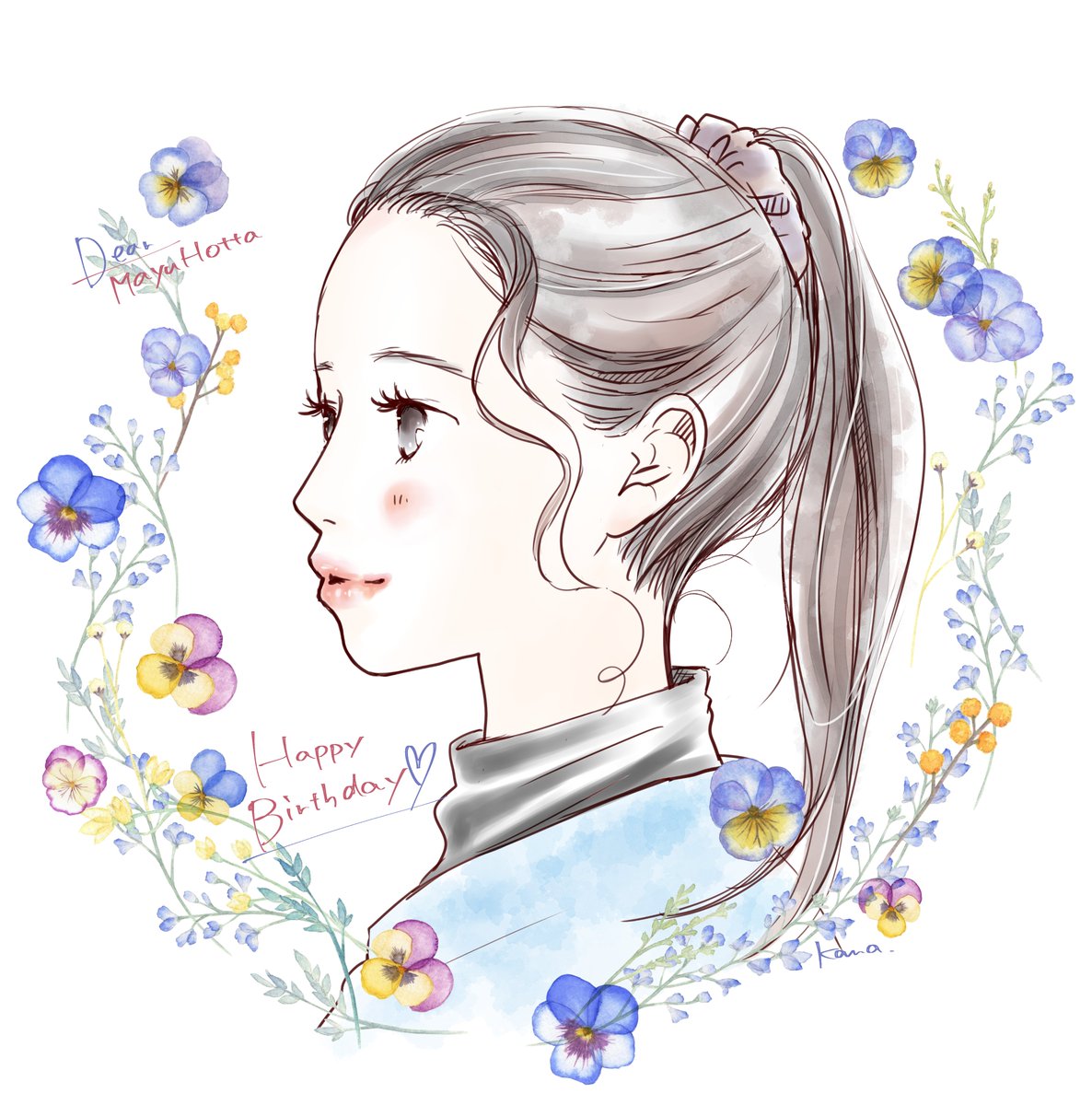 堀田さん✨お誕生日おめでとうございます💐
 <a href="/mayuhotta0402/">堀田真由</a>