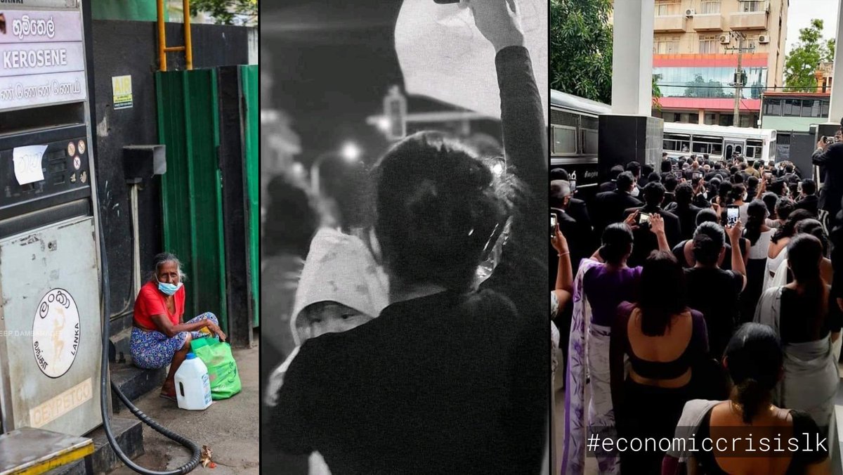 HarshRodrigo's tweet image. Sri Lanka is in the midst of the worst economic crisis since independence: bbc.com/news/world-asi…

But to quote Pablo Neruda, “You can cut all the flowers but you cannot keep Spring from coming”— whether it’s an Arab Spring or inevitably a Sri Lankan one. #SriLankaEconomicCrisis