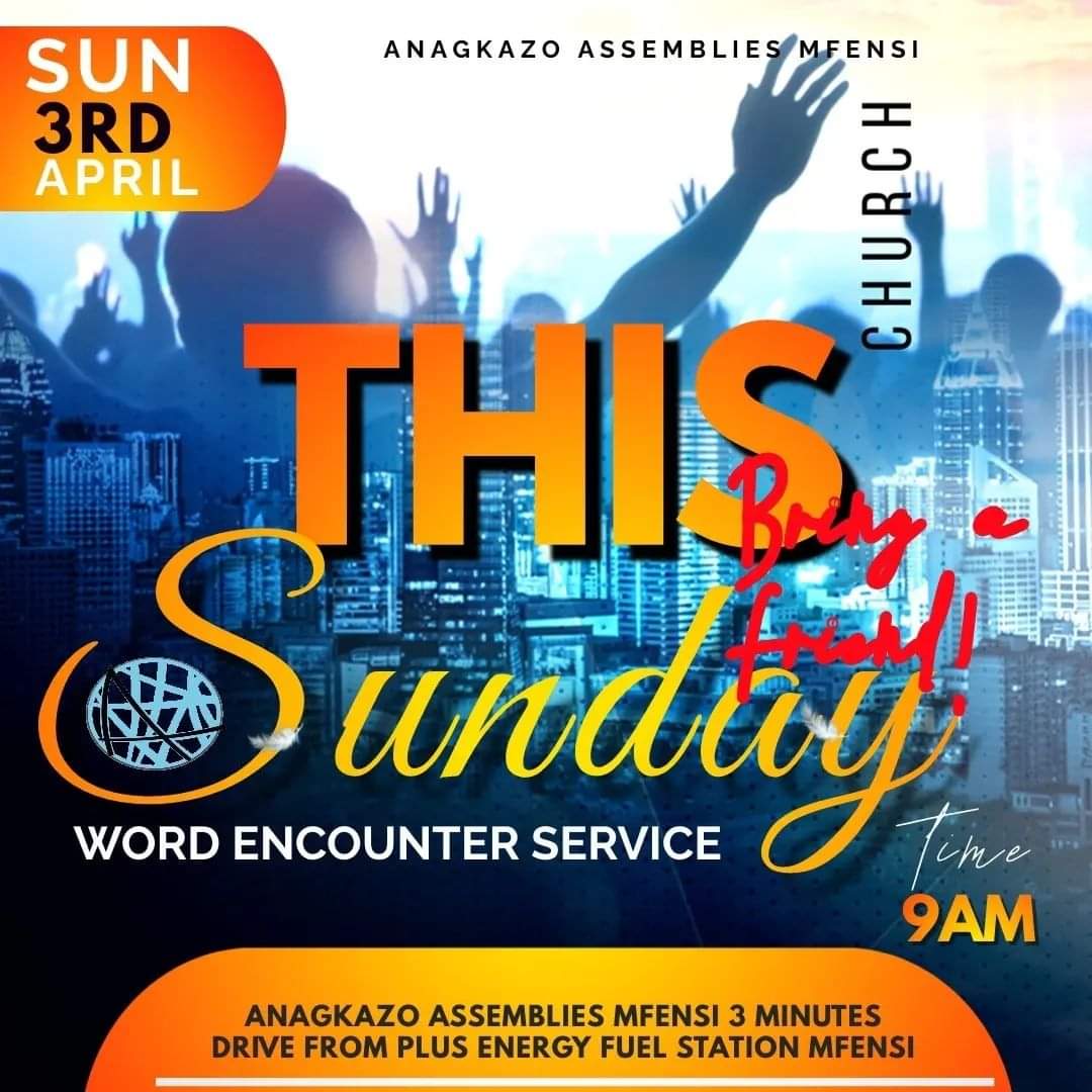 aaddoquaye's tweet photo. This Sunday we are having a special service like no other, it will be a Plus 1 Service 🤩. Whoever it is you invite, there is no better place to be THIS SUNDAY than in church 🥳🎉.
#sundayloading
#AnagkazoAssembliesMfensi https://t.co/94LKW6R6Bt