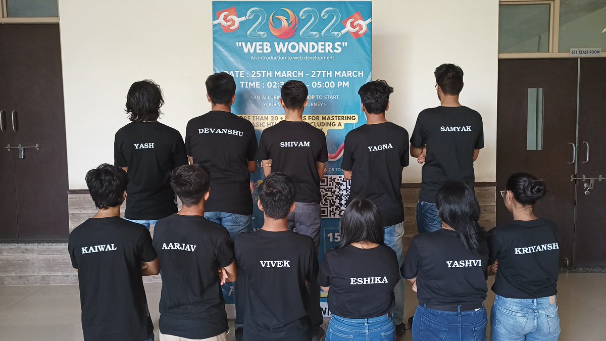 kriyanshii's tweet photo. Had fun organizing the first offline workshop for the college. https://t.co/Mv2jRk5OGr