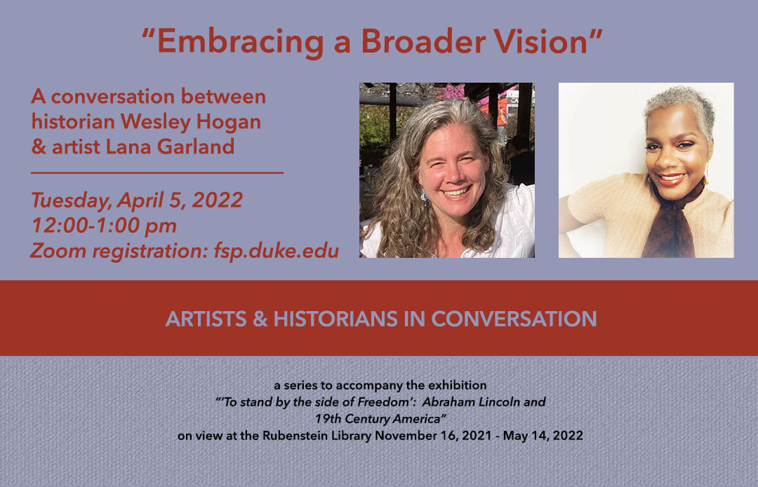 fhiFUTURES's tweet photo. @DukeFSP is hosting Historian Wesley Hogan in conversation with filmmaker Lana Garland on Tuesday, April 5 at noon on Zoom. Register @ https://t.co/pMVU7N62qL @DukeLibraries https://t.co/pDZAahxqoW