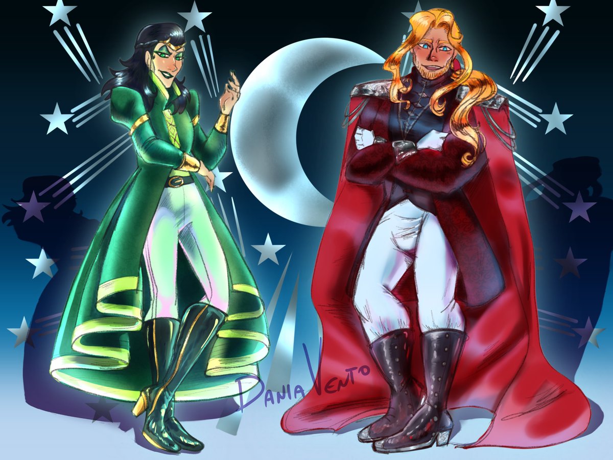 Asgardian Fashion Magazine: Thor and Loki Stormy Night outfits
#thorki