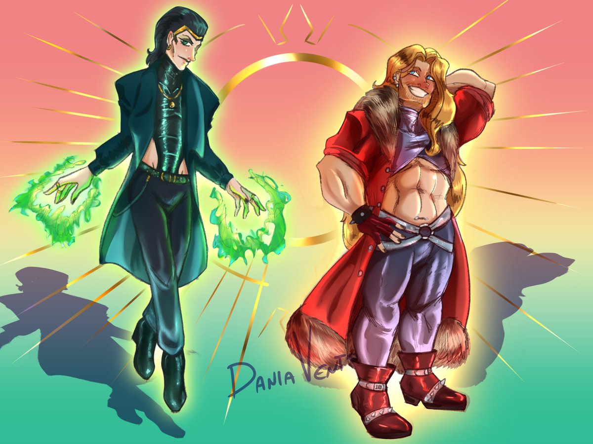 Asgardian Fashion Magazine: Thor and Loki Sunshine Outfits
#thorki