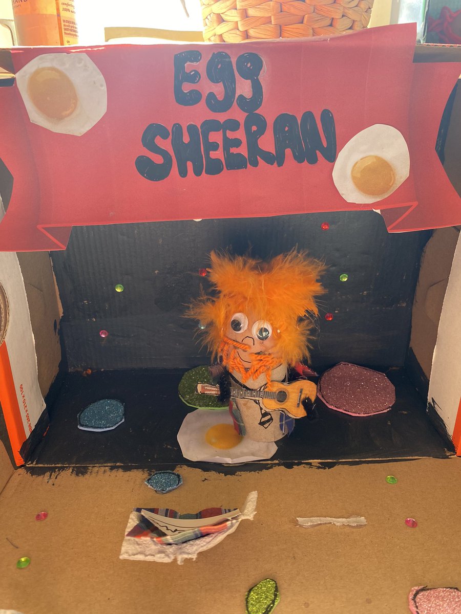 ZoePadfield's tweet photo. Nothing says Happy Easter than this! It only went and won a national competition! Happy Easter everyone! #eggsheeran @HoweGreenHouse @edsheeran https://t.co/03NuItlpah