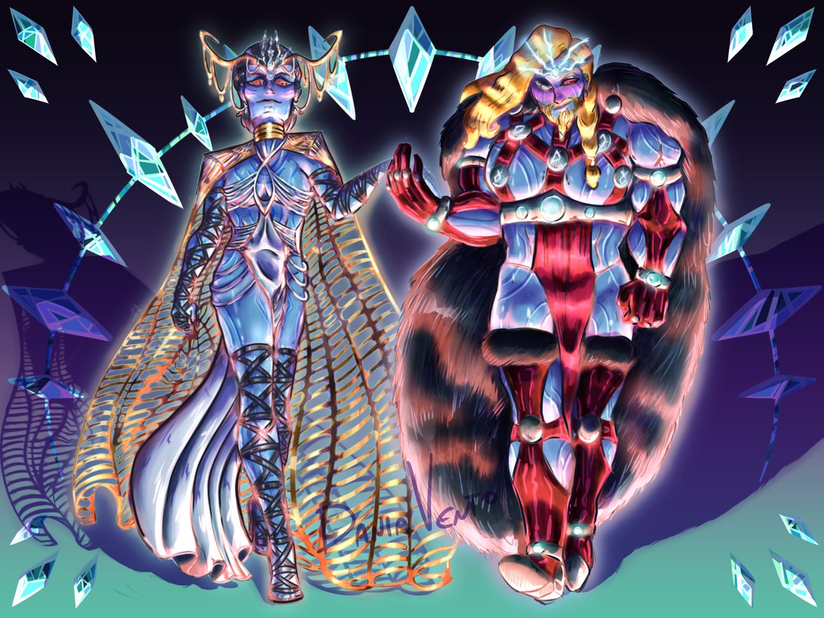 Jotuheim Fashion Magazine: Thor and Loki Winter Night outfits