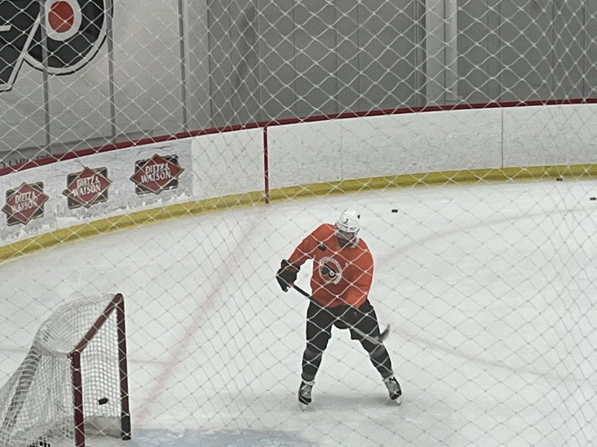 JHallNBCS's tweet photo. Mike Yeo confirms Keith Yandle will sit tonight. Yandle’s ironman streak will end at 989 games. Last time he missed a game was March 2009. https://t.co/szEgCEwy4D