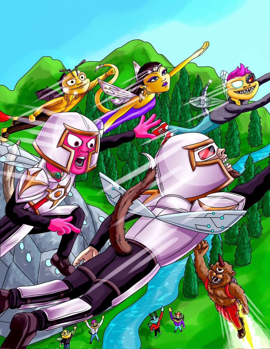 TheCyberHornets's tweet photo. Gm ☕️ and happy Saturday #nft &amp; #crypto Twitter!

Hornet Holdem is today at 1 PM Est 🚀 Fly over to the tables and test your luck 🍀 More details can be found in our discords minor announcements channel 😀

#P2E #comics #NFTCommmunity #NFTGiveaway #Metaverse #TCGWorld #LFG #comic https://t.co/jXgj2GIdbp