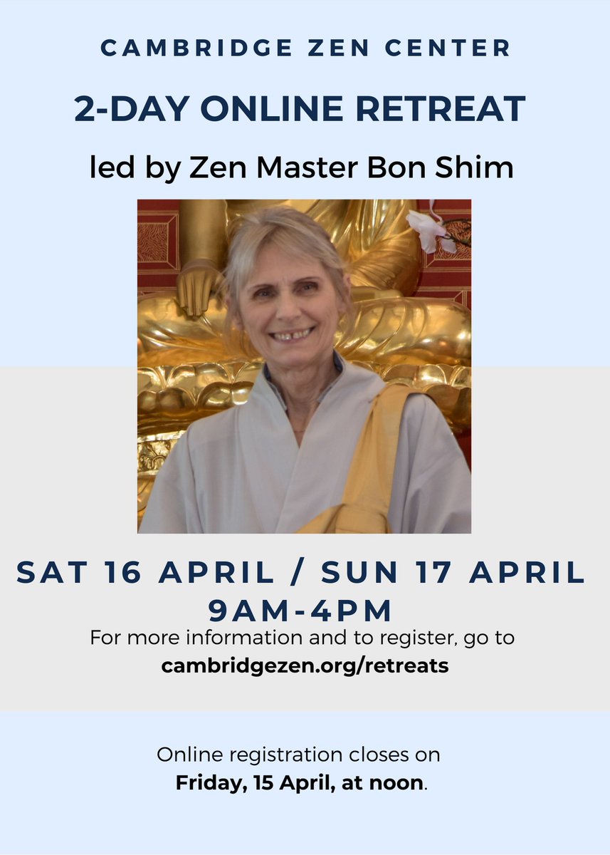 Cambridge Zen Center (@cambridgezen) on Twitter photo 