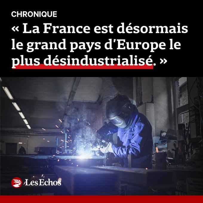 ridiculistan's tweet image. Voilà le bilan que fait #LesEchos de la politique industrielle de #Macron 
#MacronFlop #MacronNaufrage