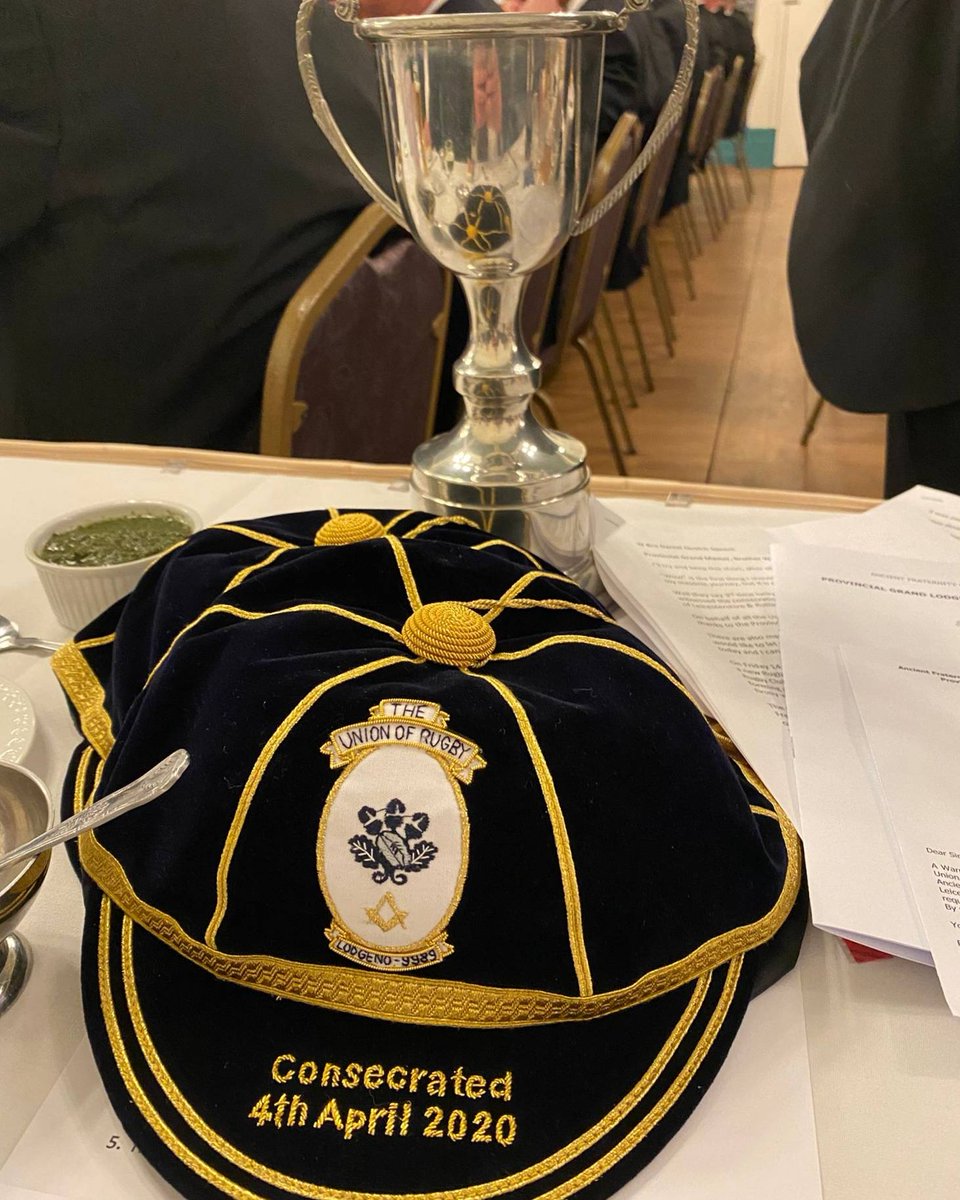 Our Founders caps tell a story of the Consecration. April 2020! That was the second scheduled date following a longer than anticipated approval process which would have seen us Consecrate in Oct 2019! We were all systems go for April 2020 and then... Well you know the rest.