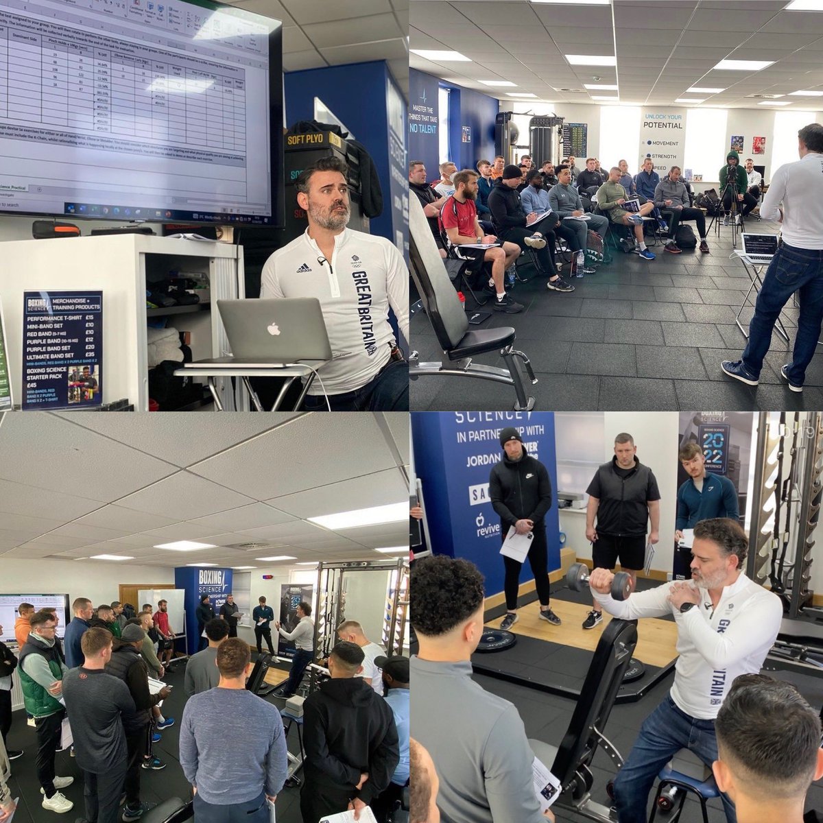 iangattphysio's tweet photo. Great day today delivering at the @BoxingScience_ 2022 conference to Boxing Coaches + S&amp;C sharing knowledge on UpperLimb 🤚🤛💪injury prevention &amp; management. 

Really enjoyed presentations from esteemed colleagues on various topics! 👊😊
@RobMaddenPT 
@GaryHuttSC 
@DanLawrenceT https://t.co/6aWp7IPnxr