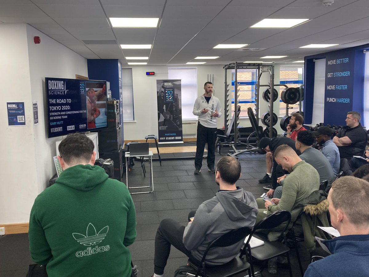 iangattphysio's tweet photo. Great day today delivering at the @BoxingScience_ 2022 conference to Boxing Coaches + S&amp;C sharing knowledge on UpperLimb 🤚🤛💪injury prevention &amp; management. 

Really enjoyed presentations from esteemed colleagues on various topics! 👊😊
@RobMaddenPT 
@GaryHuttSC 
@DanLawrenceT https://t.co/6aWp7IPnxr