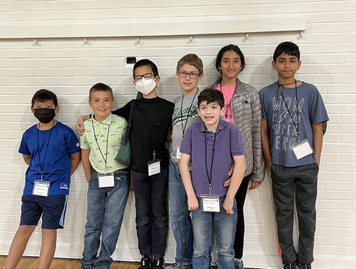 KmartinGT's tweet photo. @OakwoodIntermed Our chess players are ready for a great day of competition @BryanCollegiate https://t.co/DobhNMfLVU
