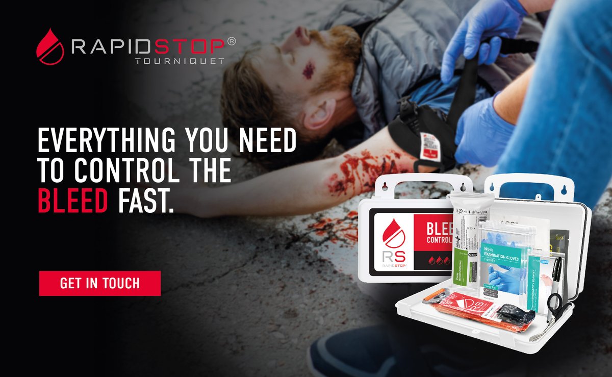 ProTrainingsUK's tweet photo. Bleed control kits take first aid to the next level to give you what you need to control a life threatening catastrophic bleed. Find out more at https://t.co/qXnnDAaTT3
#bleeding #firstaid #medical #rapidstop #protrainings #firstaider https://t.co/AhV60WiKlc