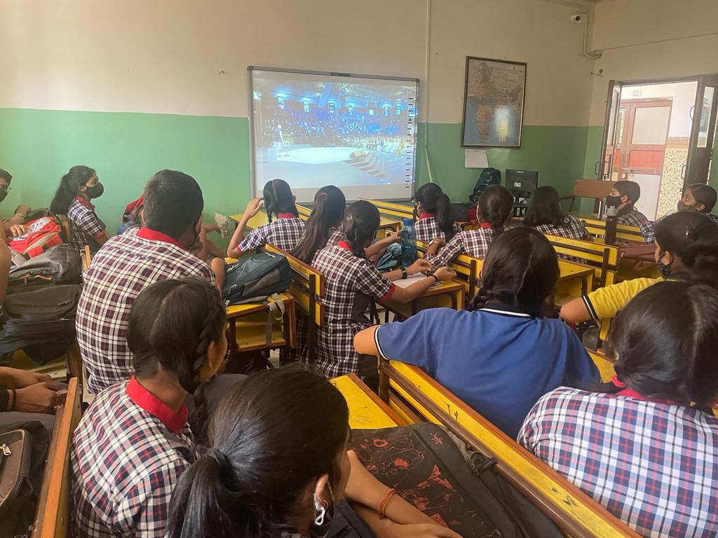 kvspgdwarka's tweet photo. Kendriya Vidyalaya SPG DWARKA celebrate ParikshaPeCharcha2023
#ParikshaPeCharcha2022  #PPC2022  #ExamWarriors
@dpradhanbjp @Annapurna4BJP @RanjanRajkuma11 @Drsubhassarkar @EduMinOfIndia @examwarriors https://t.co/NWPsZfc5mt