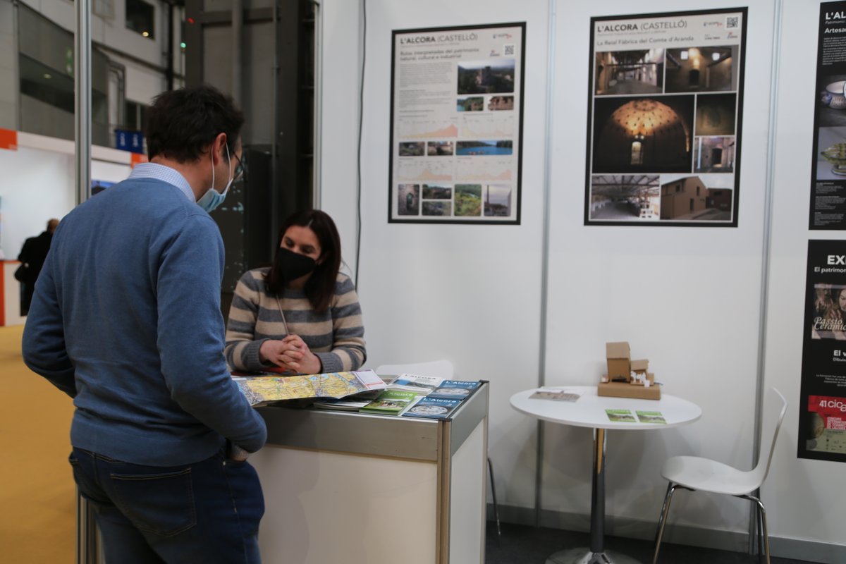 SalonBTravel's tweet photo. Para los apasionados del turismo industrial la cita obligatoria está en #BIndustrial con stands como el de @TurismoAsturias , @Ayto_lAlcora y @xatic_cat .
#btravel https://t.co/qcArd99664