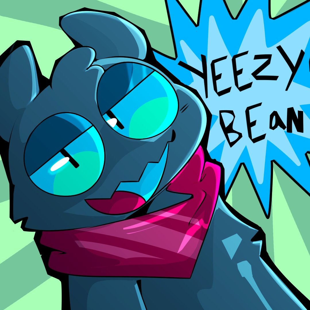 yeezybean's tweet photo. hey guys I'm back!!! I decided to change my name to Yeezy bean instead of purepopcatoons (rip) I'll change it back if I don't like it after a while ^ ^ 
#ArtistOnTwitter #artist #animator #NFTartists #illustration #digitalart https://t.co/YcvrpOrtgd