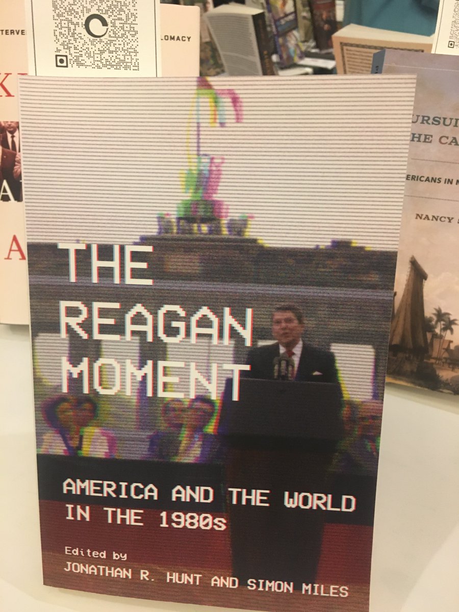 Interested in the global Cold War? Browse @CornellPress books in the exhibit hall #OAH2022.  Only a sample pictured here...