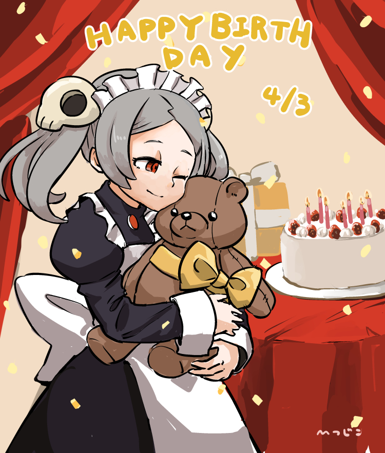 「お誕生日マリー
#スカルガ版深夜の真剣お絵描き60分一本勝負 #Skullgir」|ひつじこのイラスト