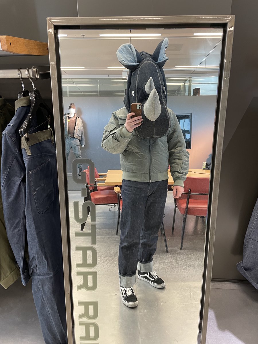 GStarRAW's tweet photo. Fit Check! How do you like G-NO's Sunday attire? RT if you think that G-NO is the drippiest Rhino, both IRL and in the Metaverse. https://t.co/EPJ3DthVBh