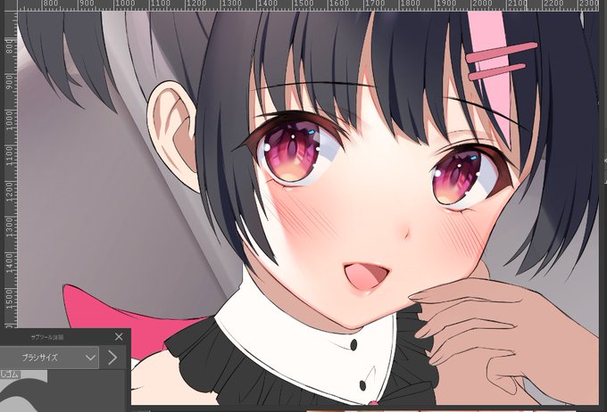 Skeb進捗です。
もう少々おまちいただければ…! 