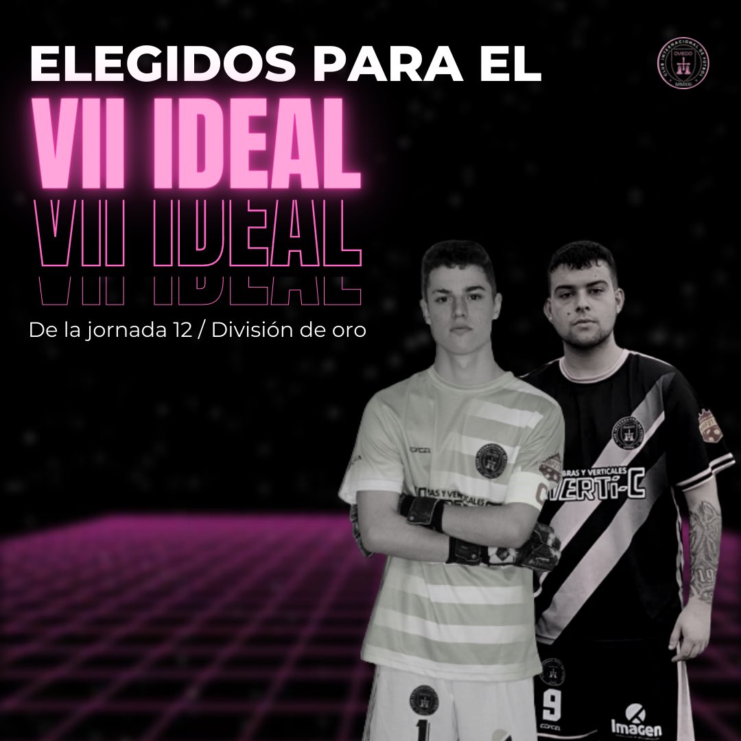 InterOviedo's tweet photo. Es un orgullo que dos de nuestros jugadores formaran parte del equipo ideal de la jornada anterior. Beto inexpugnable bajo palos. Cata asiste a jugar una vez y consigue este logro, ver para creer. ¡Felicidades chicos! 👏🏻 https://t.co/IaYB7Jankp