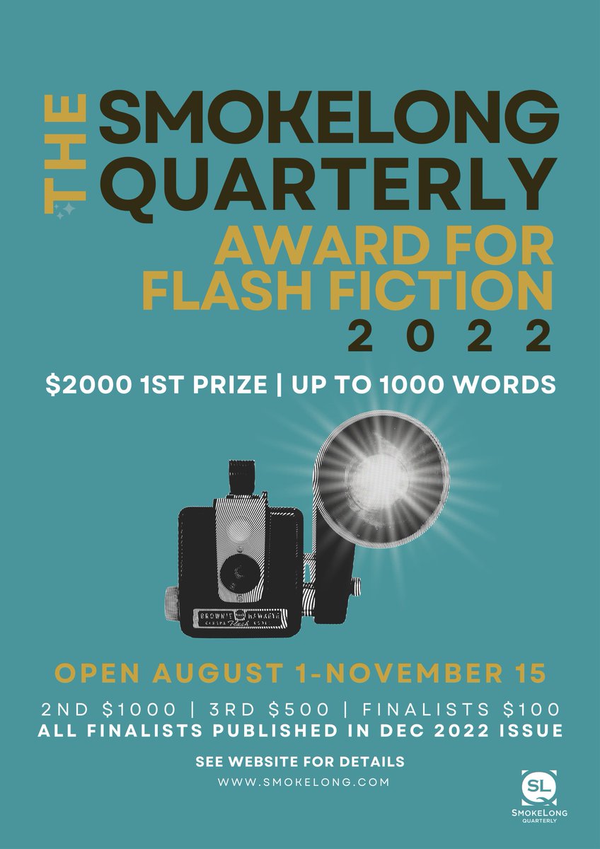 SmokeLong's tweet photo. As some of you noted, yesterday's contest wasn't entirely serious. RIP #TheSpringy. But it's not too long before our real, much-less-specific-about-fonts biennial contest, The Smokey, opens. https://t.co/1Hcio4JDEW Maybe time to start writing (or repurposing your Springy entry)⚡️ https://t.co/z7nXR1UL9I