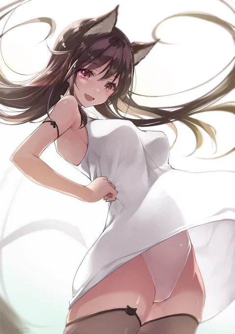 快活系ねこみみ娘さん!
#創作 #オリジナルイラスト 
