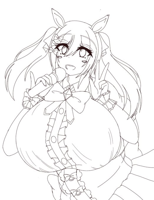 ファル子ちゃんとりあえず線画まではできたよ。
(クロサキ基準で)これは小さい寄りの普乳
自分遅筆だしやっぱり二次創作は杏奈ちゃんの倍以上時間かかる…。
そもそも週三枚新作描いて投稿+朝のあれも手直ししたり差分作ったりしてるしかなり頑張ってると思うんだ…頑張り足りないけど…。 