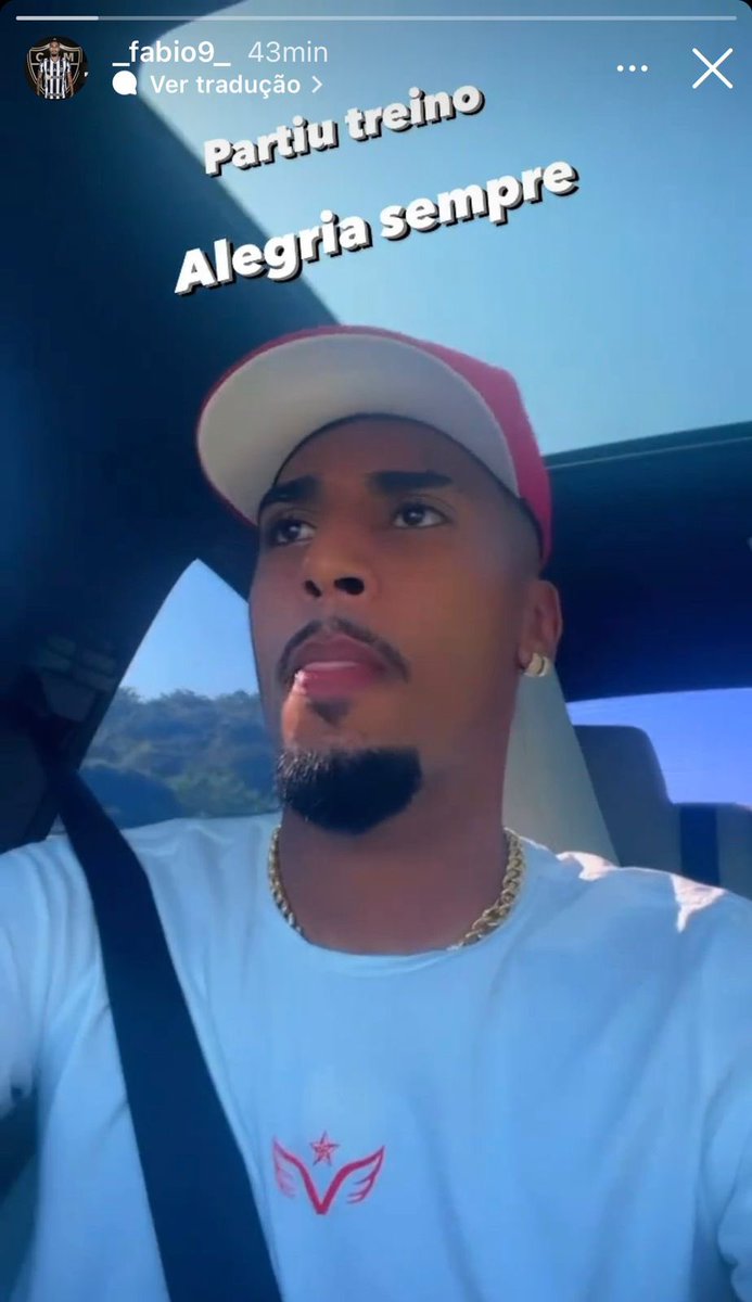 claudiorez's tweet photo. Atacante Fábio Gomes postou que está indo para o treino. No dia de jogo, apenas atletas não relacionados fazem atividade na Cidade do Galo. Então… 👀 https://t.co/i9jqsWPlvg