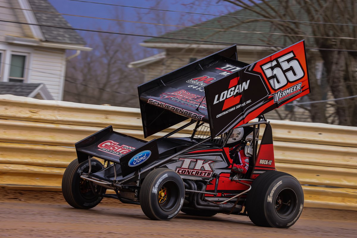 It's Raceday for #TeamEGM driver Hunter Schuerenberg. Team 55 will be at Devils Bowl Speedway tonight with <a href="/WorldofOutlaws/">World of Outlaws</a>.