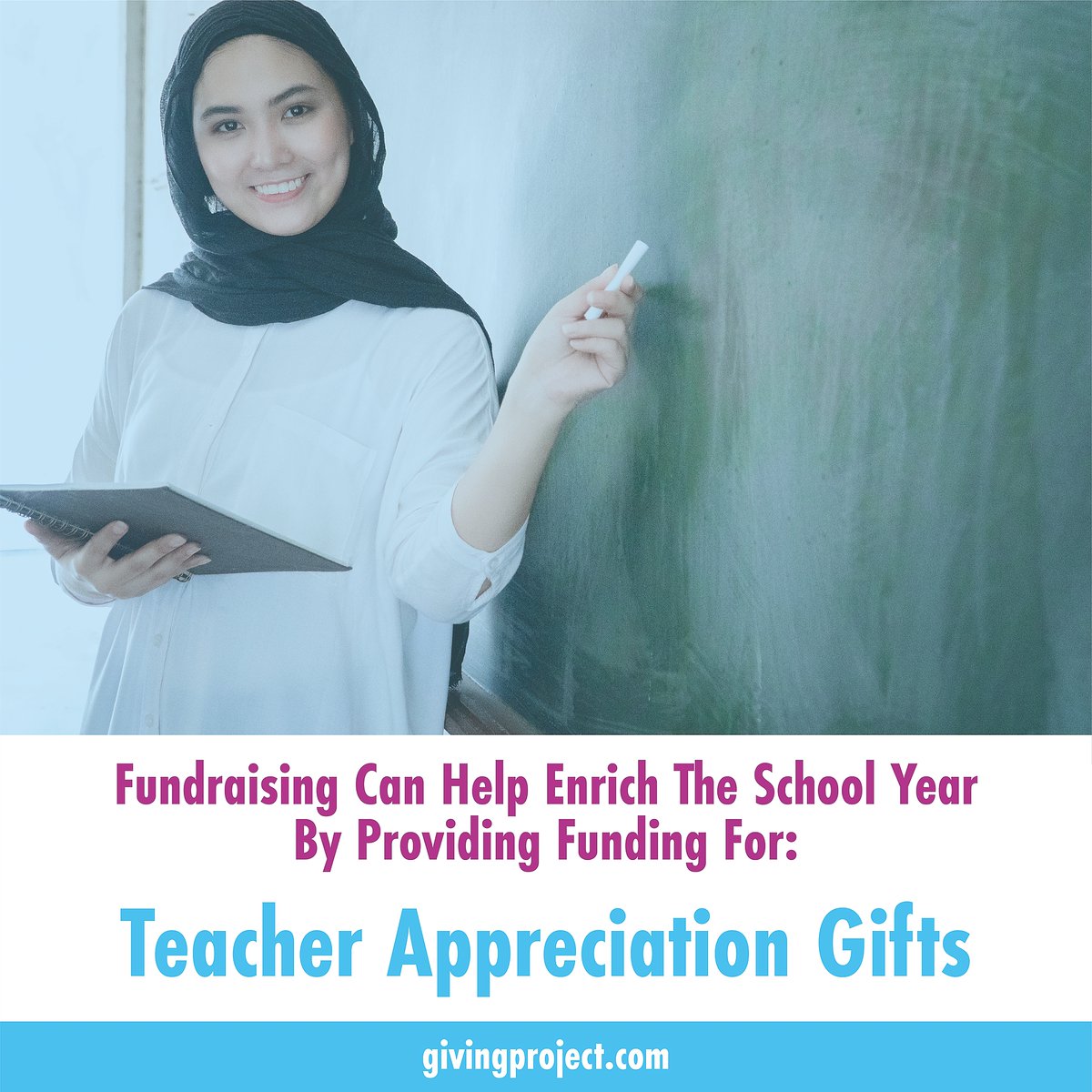Many parent-teacher organizations like to show their gratitude to teachers and staff throughout the school year to make sure the teachers know they’re appreciated. 🍎📚✏️

Learn more and start your campaign today at givingproject.com/schools/.